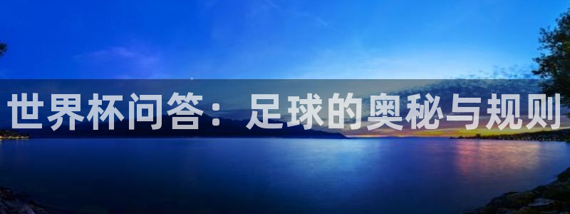 世界杯预赛赛程:世界杯问答:足球的奥秘与规则